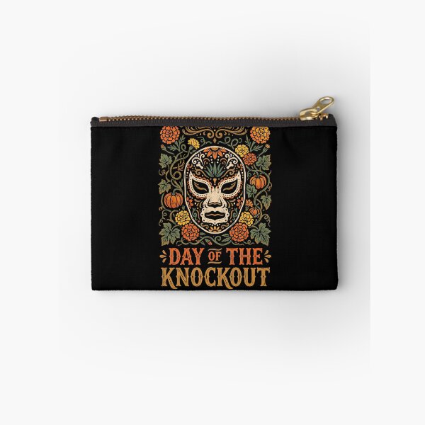 Item preview, Day Of The Knockout Lucha Libre Mask Marigold Halloween designed and sold by TeNovaStudio ⭐⭐⭐⭐⭐.
