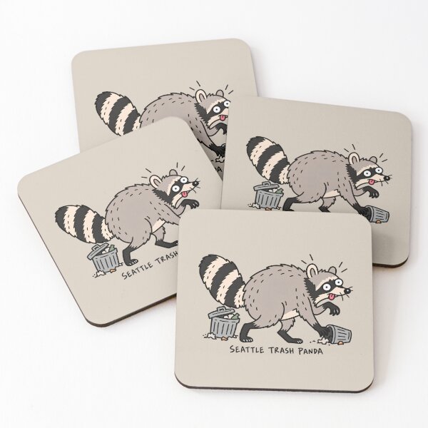 Item preview, Seattle Trash Panda Funny Raccoon designed and sold by BrooklynRhodes.