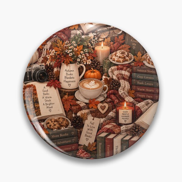 Item preview, Cozy Autumn Book Nook  designed and sold by cutedesignsbybrooklyn.