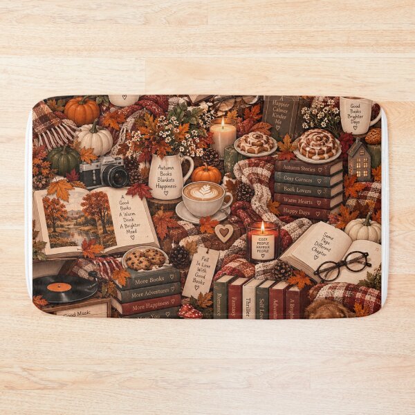 Item preview, Cozy Autumn Book Nook  designed and sold by cutedesignsbybrooklyn.