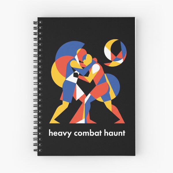 Item preview, Heavy Combat Haunt Abstract Wrestling Geometric Bauhaus designed and sold by TeNovaStudio ⭐⭐⭐⭐⭐.