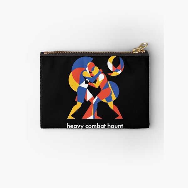 Item preview, Heavy Combat Haunt Abstract Wrestling Geometric Bauhaus designed and sold by TeNovaStudio ⭐⭐⭐⭐⭐.