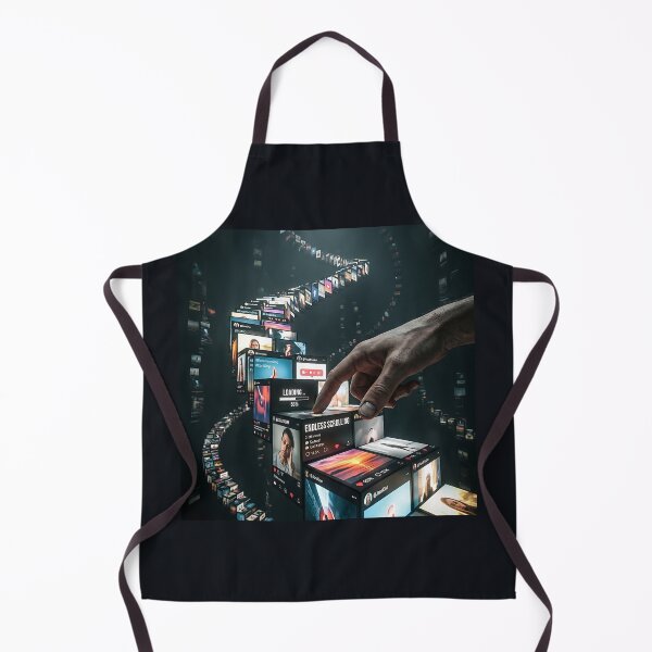 Item preview, Endless Doomscrolling Social Media Spiral Digital Addiction designed and sold by Michaelragheb.