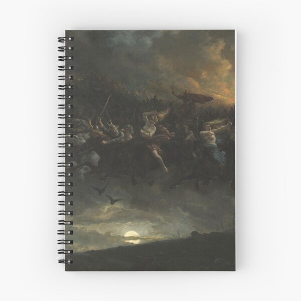 Item preview, The Wild Hunt of Odin - Peter Nicolai Arbo 1872 designed and sold by forgottenbeauty.