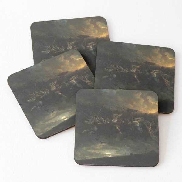 Item preview, The Wild Hunt of Odin - Peter Nicolai Arbo 1872 designed and sold by forgottenbeauty.