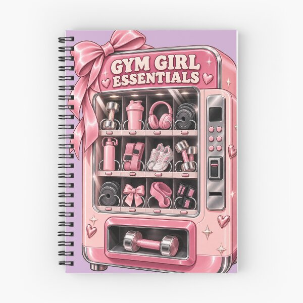 Item preview, Gym Girl Essentials Vending Machine – Pink Fitness Sticker – Gift for Gym Girls designed and sold by Infinite Images.