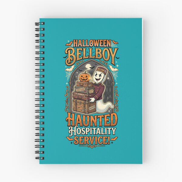 Item preview, Haunted hospitality service - Helloween bellboy - Halloween for hotel staff designed and sold by ParadoxParadox.