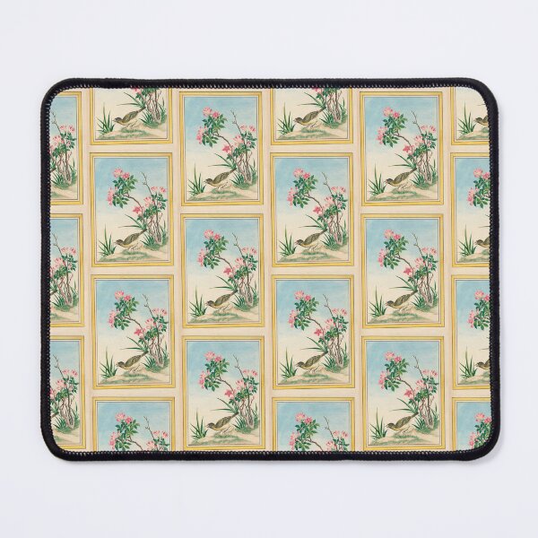 Item preview,  Pierre Joseph Buchoz Pink Azalea Songbird Botanical designed and sold by TeeARTHY.
