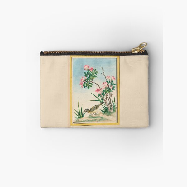 Item preview,  Pierre Joseph Buchoz Pink Azalea Songbird Botanical designed and sold by TeeARTHY.