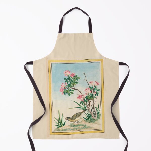 Item preview, Pierre Joseph Buchoz Pink Azalea Songbird Botanical designed and sold by TeeARTHY.