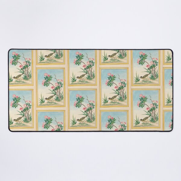 Item preview,  Pierre Joseph Buchoz Pink Azalea Songbird Botanical designed and sold by TeeARTHY.