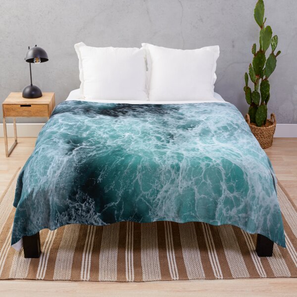 Item preview, Turquoise Ocean Wave Art | Beach Aesthetic Design designed and sold by limos.
