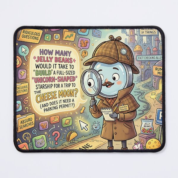 Item preview, Search Detective Stanley Investigating Absurd Internet Queries designed and sold by Michaelragheb.