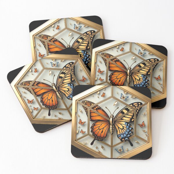 Item preview, butterflies deco 2 designed and sold by dejco.art.