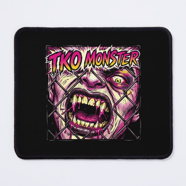 Item preview, TKO Monster Caged Beast MMA Comic Horror Streetwear designed and sold by TeNovaStudio ⭐⭐⭐⭐⭐.
