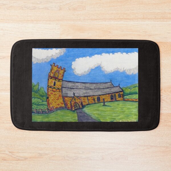 Item preview, 1150 - ST. MARY'S CHURCH, RUABON - DAVE EDWARDS - MIXED MEDIA - 2026 designed and sold by BLYTHART.