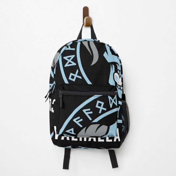 Item preview, Valhalla Fight Club Viking Rune Horned Skull MMA designed and sold by TeNovaStudio.