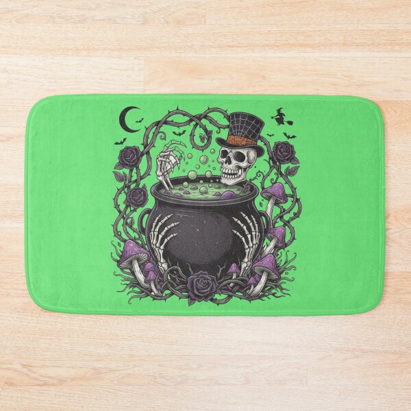 Item preview, Skull Top Hat Cauldron Potion Graphic designed and sold by Exquisite Design Studio „Paculówka”.