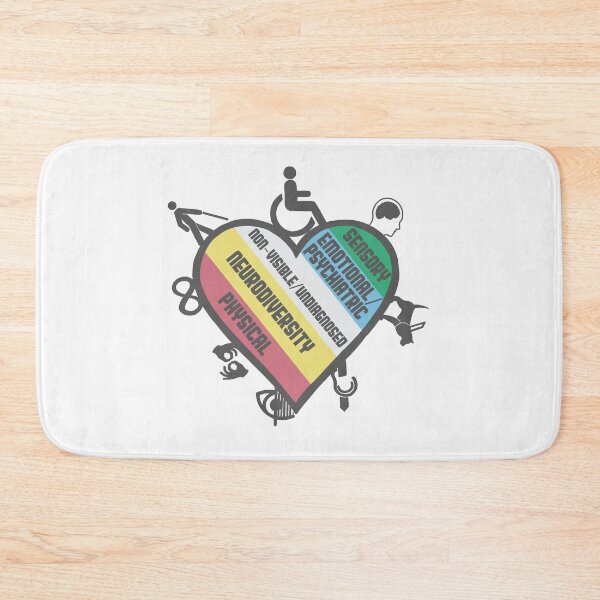 Item preview, Different Disabilities (Disability Pride flag) designed and sold by Becky-Marie.