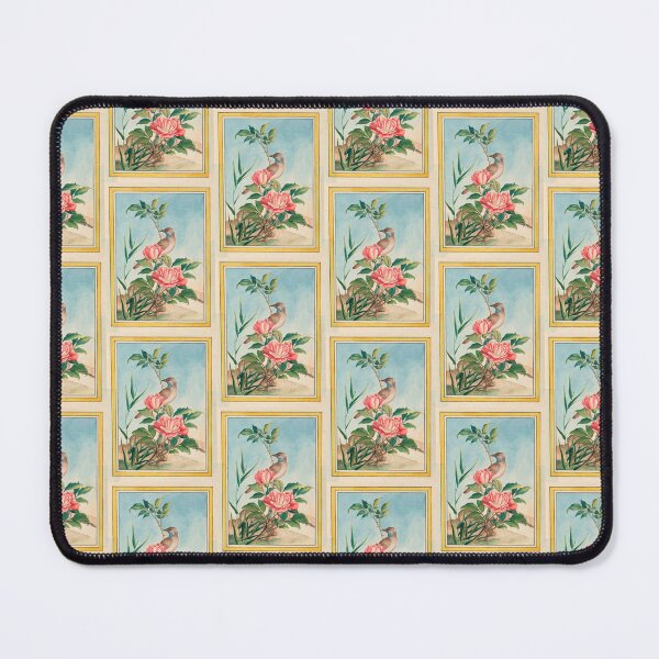 Item preview,  Pierre Joseph Buchoz Pink Peony Songbird Botanical designed and sold by TeeARTHY.