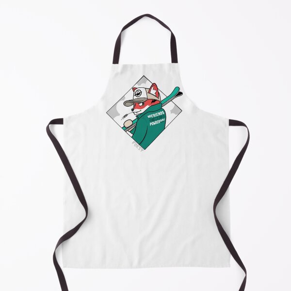 Item preview, No Friends on a Powder Day Fox designed and sold by Foksy Art.