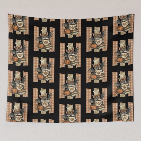 Item preview, Vintage Retro Halloween Cute Bat Spooky Season Fall Cottagecore designed and sold by Forevermore.