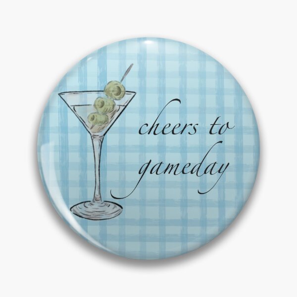 Item preview, Light Blue Cheers to Gameday designed and sold by khylasmith.