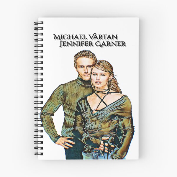 Item preview, Michael Vartan and Jennifer Garner designed and sold by Joy Michelle's Art Shop.