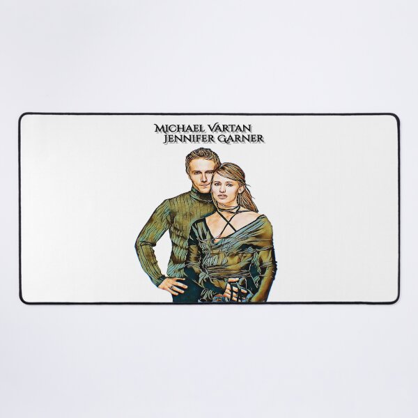 Item preview, Michael Vartan and Jennifer Garner designed and sold by Joy Michelle's Art Shop.