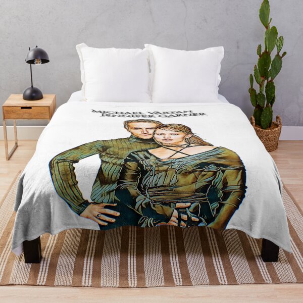 Item preview, Michael Vartan and Jennifer Garner designed and sold by Joy Michelle's Art Shop.