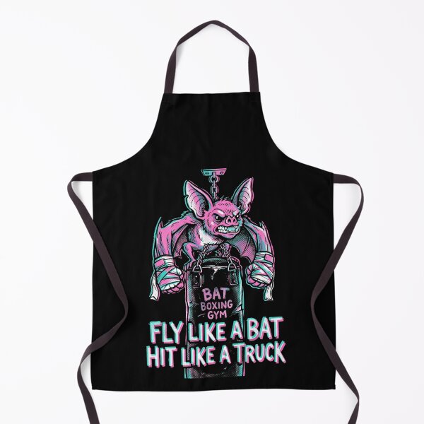 Item preview, Fly Like A Bat Hit Like A Truck Boxing Heavy Bag Halloween designed and sold by TeNovaStudio ⭐⭐⭐⭐⭐.