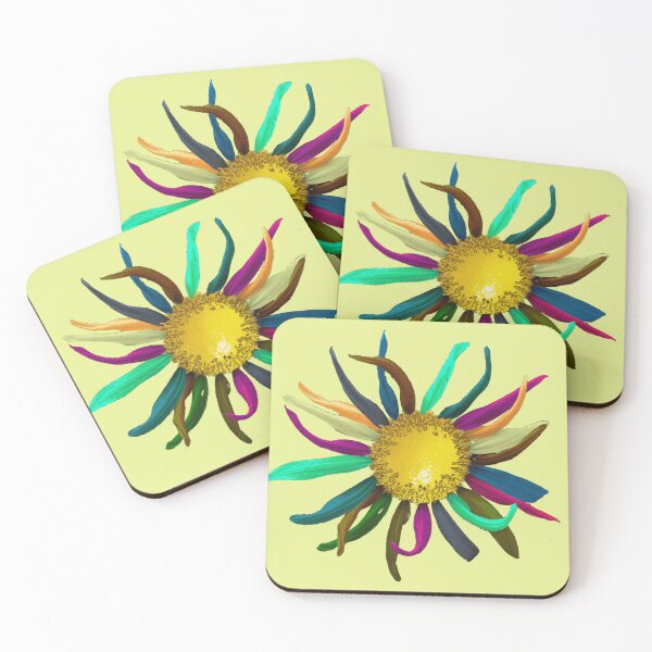 Item preview, Multicolored Lemon Sunflower designed and sold by Lemondala.