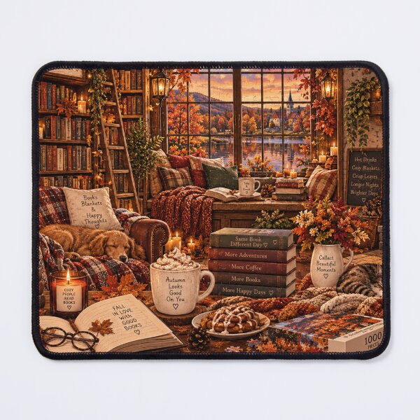 Item preview, Autumnl cosy nights  designed and sold by cutedesignsbybrooklyn.