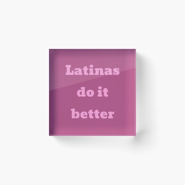 Item preview, Latinas do it better designed and sold by Pencilzebra Prints.