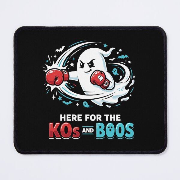 Item preview, Here For The KOs And Boos Boxer Ghost Punch Halloween designed and sold by TeNovaStudio ⭐⭐⭐⭐⭐.