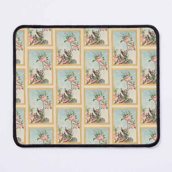 Item preview,  Pierre Joseph Buchoz Botanical Peach Blossom Songbird Vintage designed and sold by TeeARTHY.