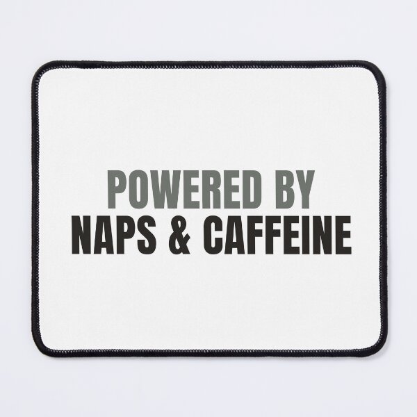 Item preview, Powered By Naps And Caffeine - Funny Nurse Shirt designed and sold by NorrStudio.
