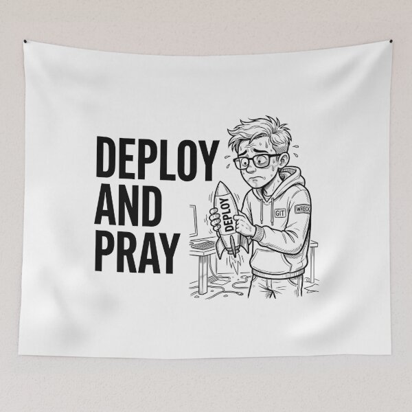 Item preview, Deploy And Pray designed and sold by Umbra Atelier.