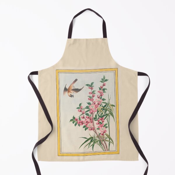 Item preview, Pierre Joseph Buchoz Botanical Flying Bird Pink Blossoms designed and sold by TeeARTHY.