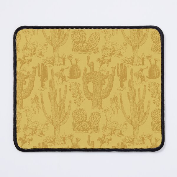 Item preview, Western Cactoile in Tonal Gold designed and sold by YesterdayColl.