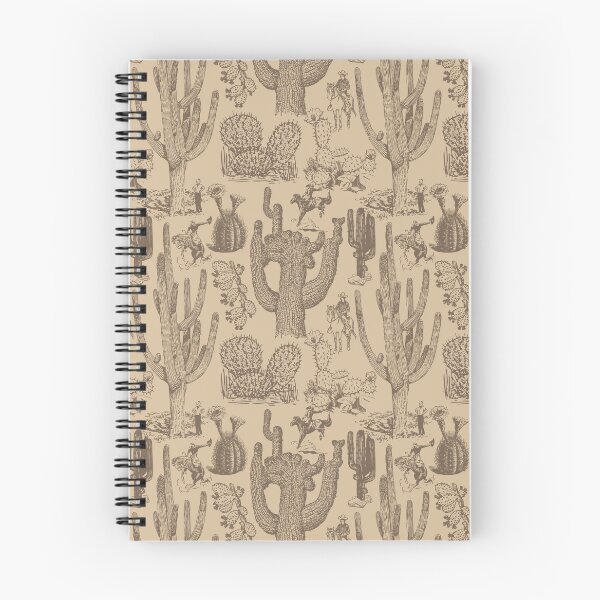 Item preview, Western Cactoile in Tonal Tan designed and sold by YesterdayColl.