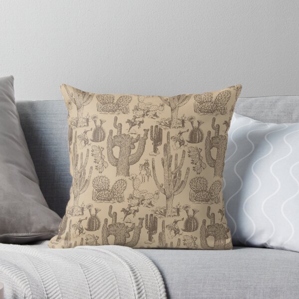 Item preview, Western Cactoile in Tonal Tan designed and sold by YesterdayColl.
