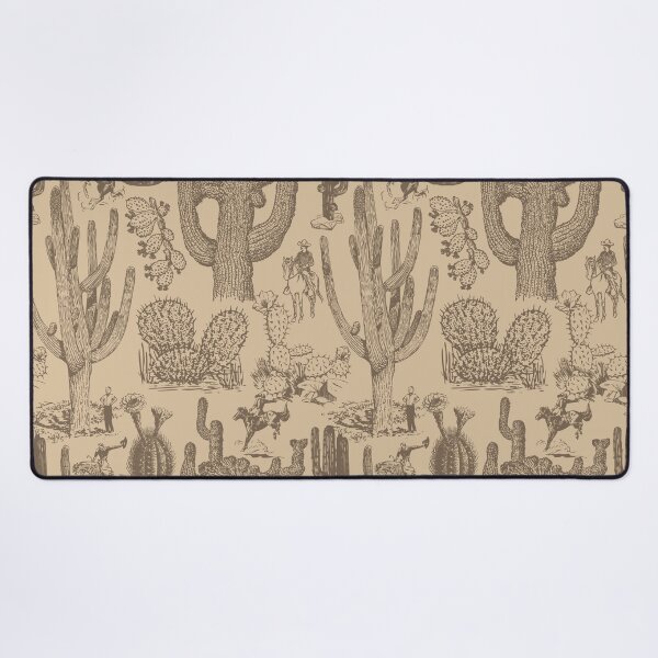 Item preview, Western Cactoile in Tonal Tan designed and sold by YesterdayColl.