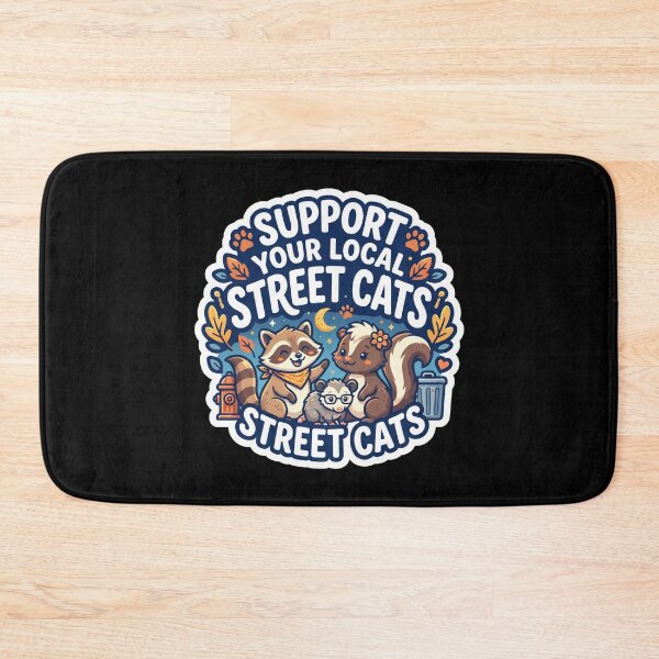 Item preview, Support Your Local Street Cats designed and sold by joetrade.