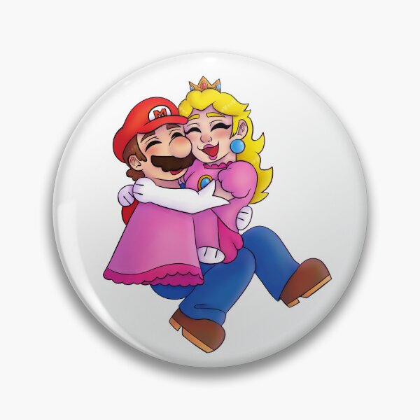 Item preview, Mario and Peach designed and sold by SK3L3T0NC4T.