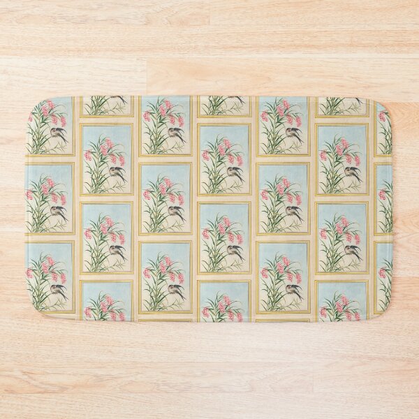 Item preview,  Pierre Joseph Buchoz Pink Blossom Swallow Botanical designed and sold by TeeARTHY.