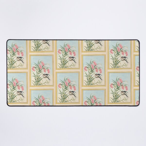 Item preview, Pierre Joseph Buchoz Pink Blossom Swallow Botanical designed and sold by TeeARTHY.