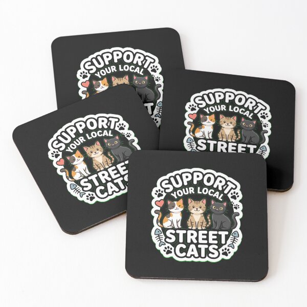 Item preview, Support Your Local Street Cats designed and sold by joetrade.