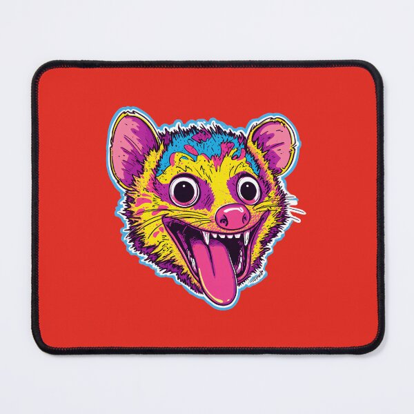 Item preview, Funny Opossum Face Pop Art Cartoon Design designed and sold by daila70.