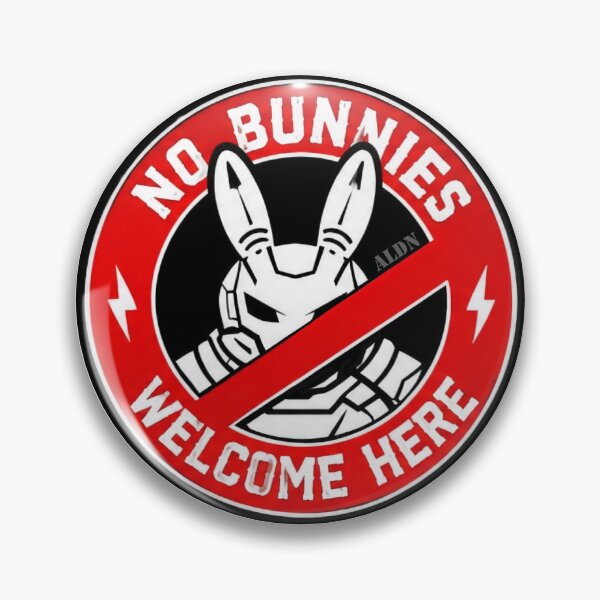 Item preview, No Bunnies Welcome Here designed and sold by Lone Room Creations.